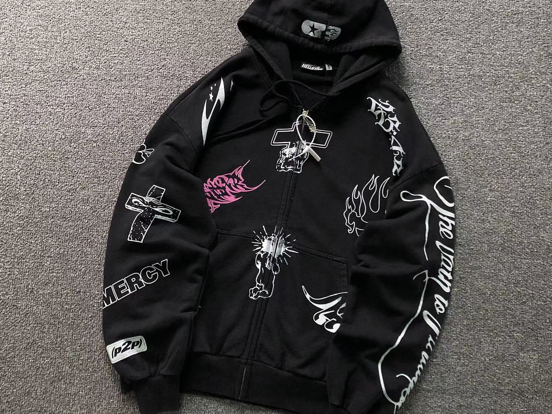 Hellstar 308 HELLSTAR HOODIE 3209010672 (Im 170Cm 60Kg I Wear Size M In The Phot) - Image 7