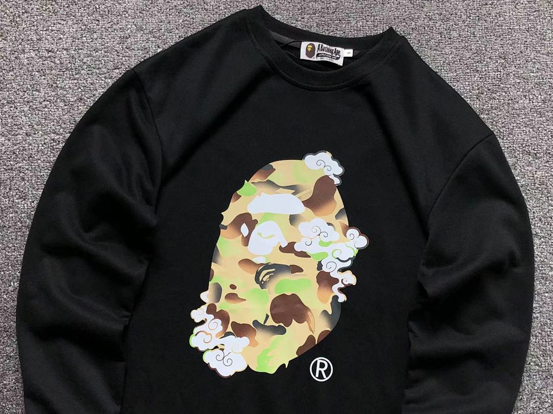 Bape 125 BAPE HOODIE 4111280417 (Im 170Cm 55Kg I Wear Size S In The Phot) - Image 9