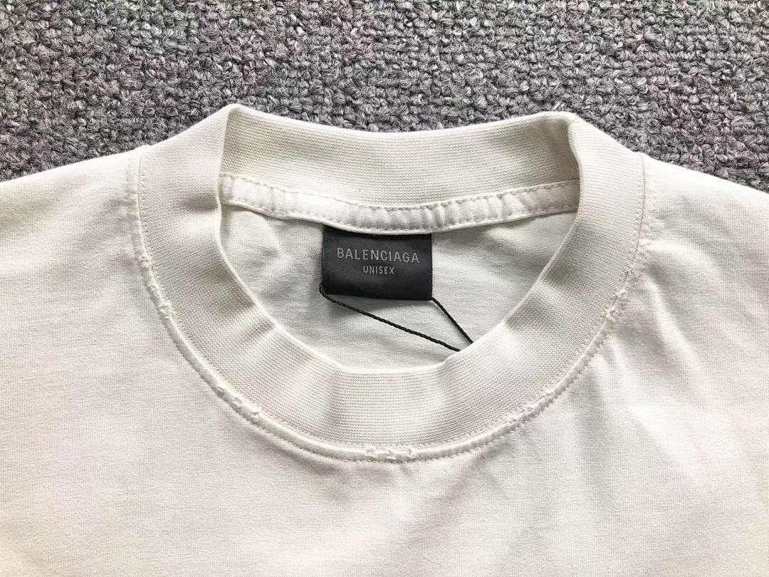 Balenciaga 125 B⭐L⭐⭐⭐IA⭐A T-SHIRT 503272121 (Im 170Cm 60Kg I Wear Size S In The Phot) - Image 12