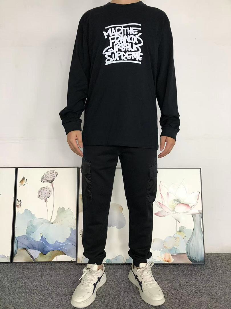 Supreme 95 S⭐⭐R⭐⭐E LONG SLEEVED 582021123 (Im 170Cm 60Kg I Wear Size M In The Phot) - Image 3