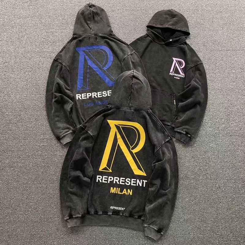 Represent 195 REPRESENT HOODIE 22042904125 (Im 170Cm 60Kg I Wear Size S In The Phot)
