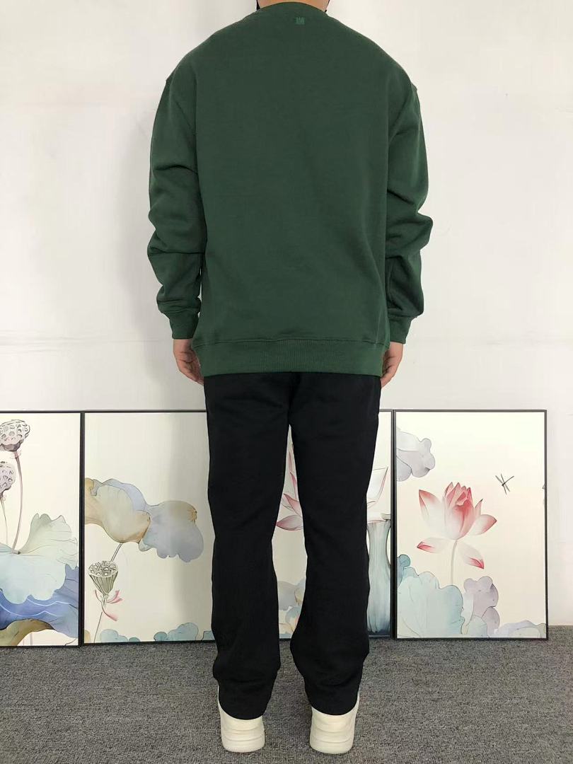 AMI 98 AMI HOODIE 59190688 (Im 170Cm 60Kg I Wear Size M In The Phot) - Image 4