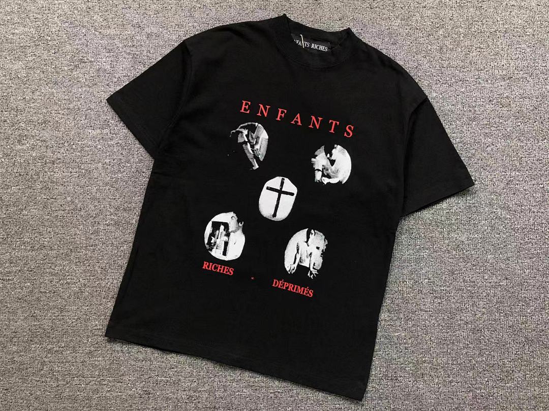 Chanel 88 ENFANTS RICHES DEPRIMES T-SHIRT 5211717162 (Im 170Cm 60Kg I Wear Size S In The Phot) - Image 6