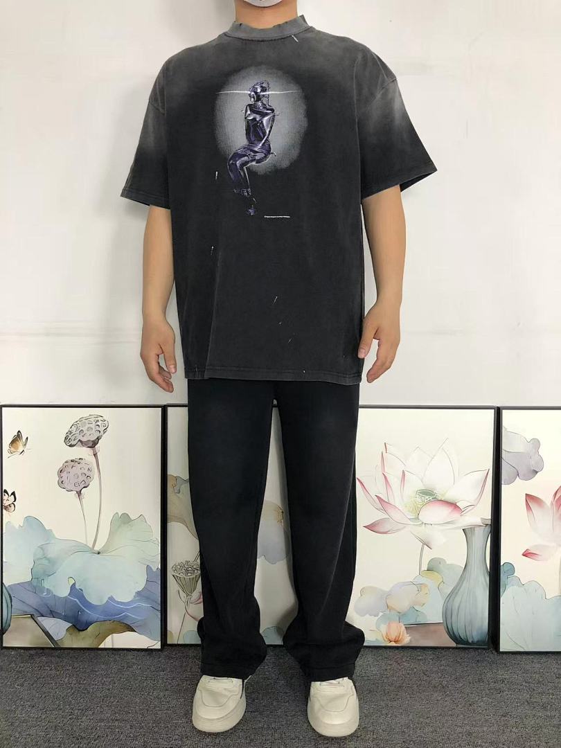 Chanel 115 SAINT MICHAEL T-SHIRT 3201211417 (Im 170Cm 60Kg I Wear Size S In The Phot) - Image 3
