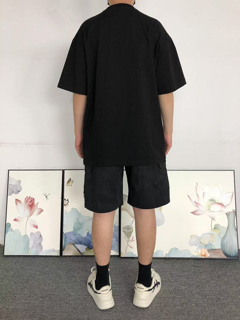 Balenciaga 108 B⭐L⭐⭐⭐IA⭐A T-SHIRT 41081920133 (Im 170Cm 60Kg I Wear Size XL In The Phot) - Image 4