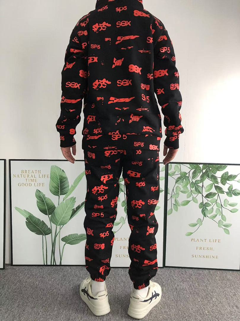 Sp5der TROUSERS SP5DER HOODIE - Image 5