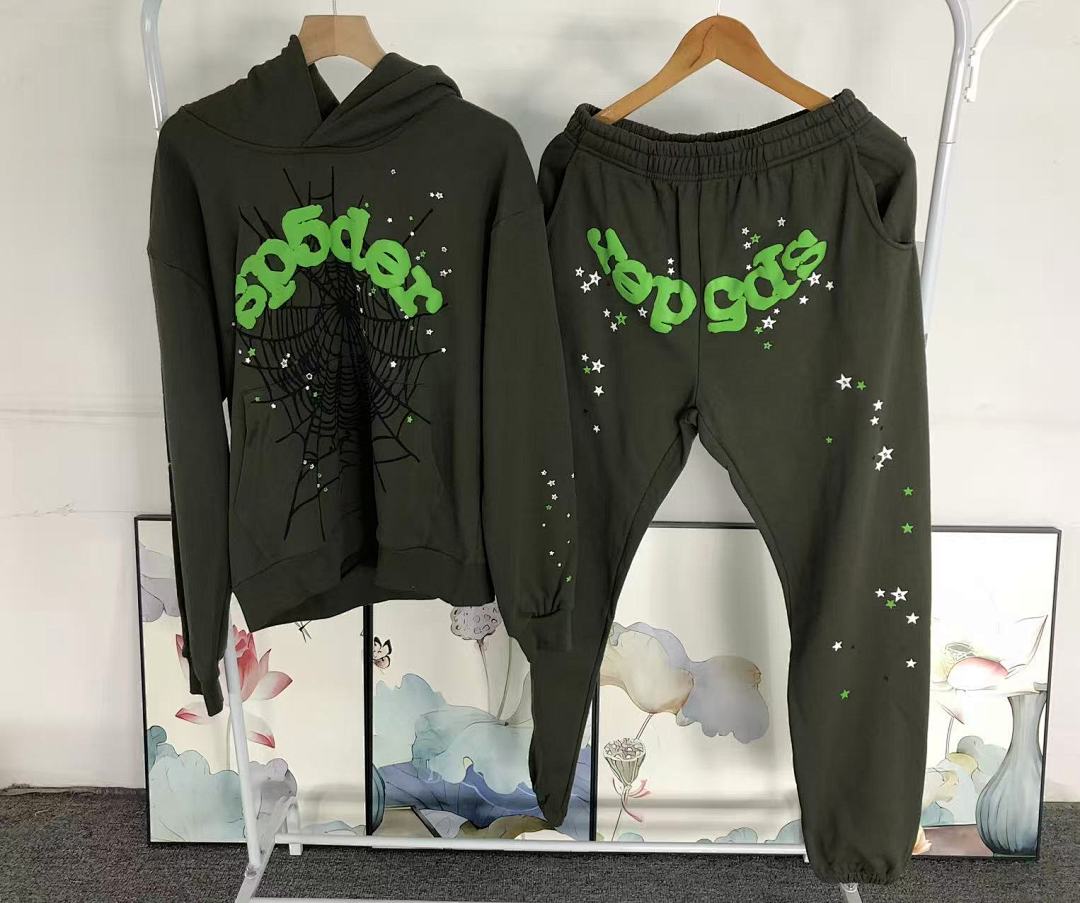 Sp5der TROUSERS 125 SP5DER HOODIE - Image 36