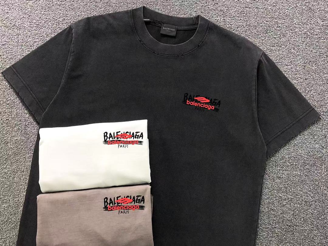Balenciaga 135 B⭐L⭐⭐⭐IA⭐A T-SHIRT 5260609147 (Im 170Cm 60Kg I Wear Size L In The Phot) - Image 18