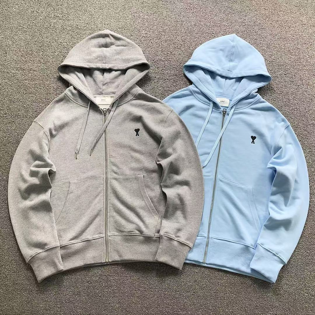 AMI 178 AMI HOODIE 32072904125 (Im 170Cm 60Kg I Wear Size M In The Phot)