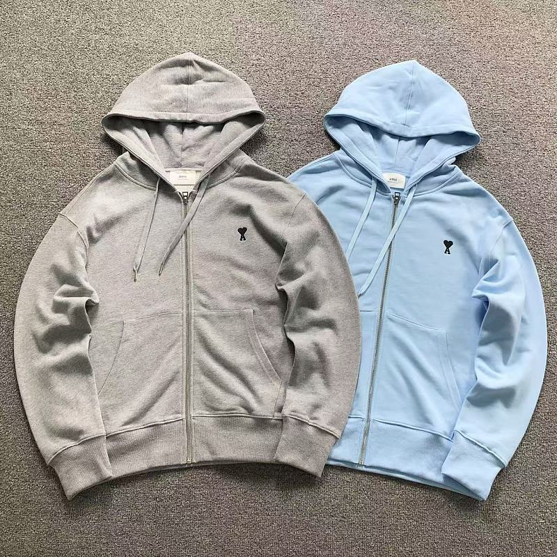 AMI 178 AMI HOODIE 32072904125 (Im 170Cm 60Kg I Wear Size M In The Phot)