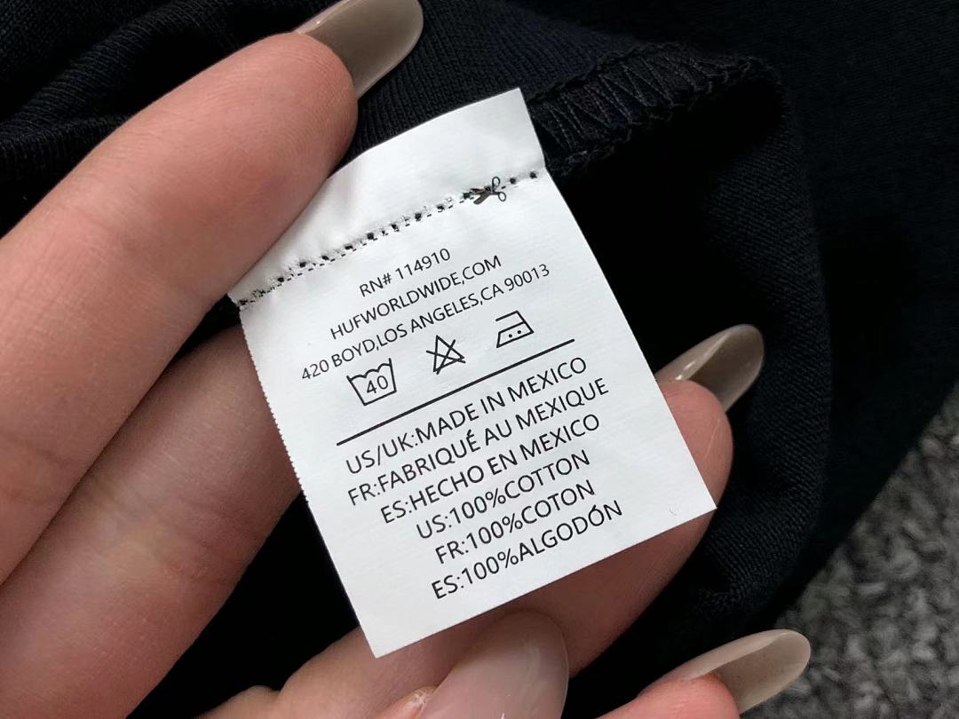 HUF 88 HUF T-SHIRT (Im 170Cm 57Kg I Wear Size L In The Phot) - Image 19