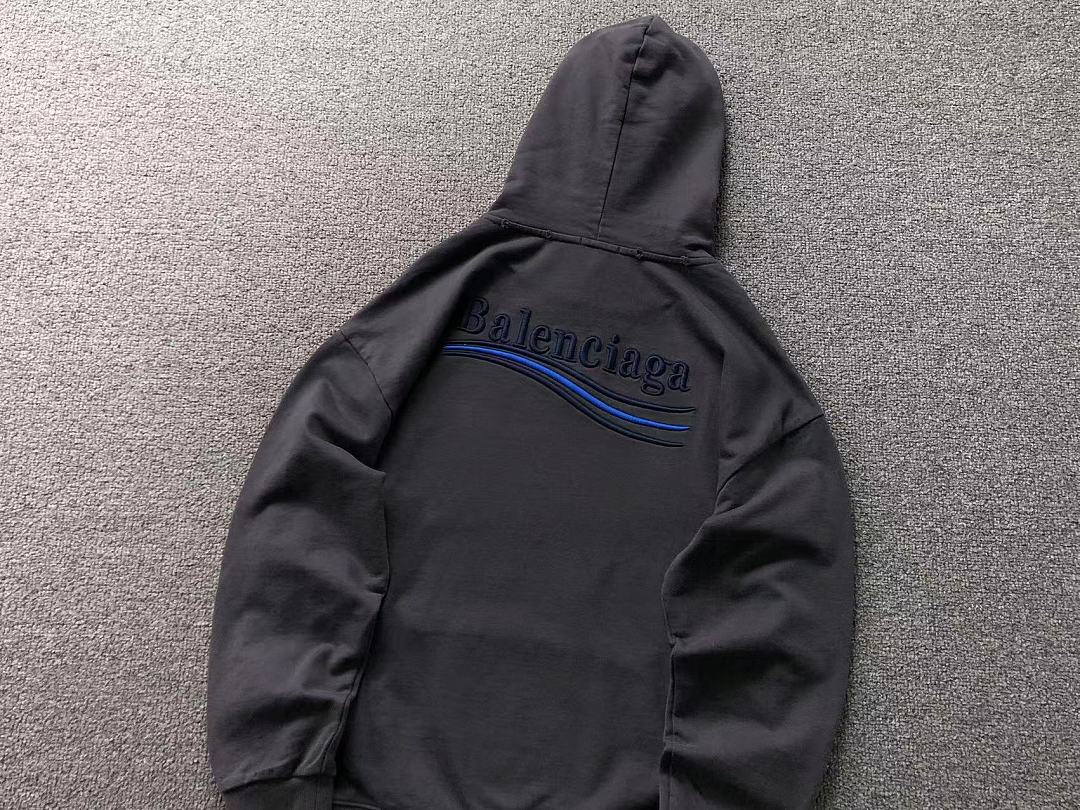 Balenciaga 188 B⭐L⭐⭐⭐IA⭐A HOODIE 32085190921 (Im 170Cm 60Kg I Wear Size M In The Phot) - Image 8