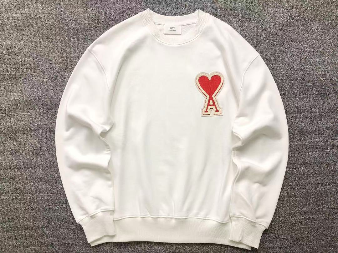 AMI 98 AMI HOODIE 1251917181 (Im 170Cm 60Kg I Wear Size M In The Phot) - Image 8