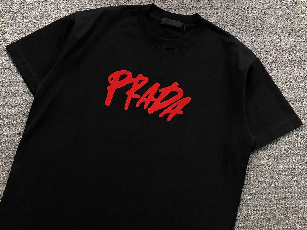 Prada 118 P⭐A⭐A T-SHIRT 42042904133 (Im 170Cm 60Kg I Wear Size 2XL In The Phot) - Image 11
