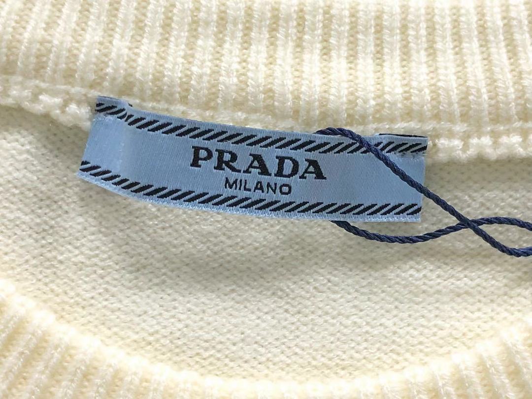 Prada 208 P⭐A⭐A SWEATER 3208110521 (Im 170Cm 60Kg I Wear Size L In The Phot) - Image 11
