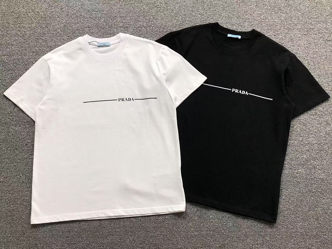 Prada 128 P⭐A⭐A T-SHIRT 56201221 (Im 170Cm 60Kg I Wear Size M In The Phot) - Image 6