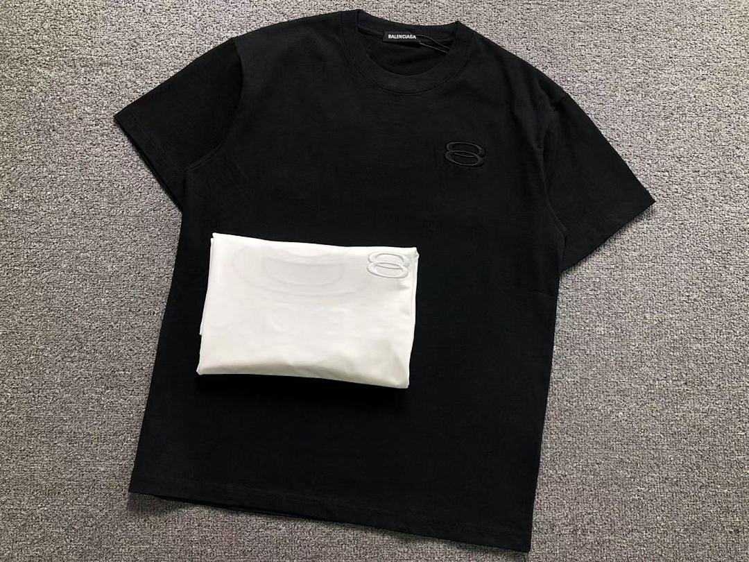 Balenciaga 135 B⭐L⭐⭐⭐IA⭐A T-SHIRT 3203272317 (Im 170Cm 60Kg I Wear Size M In The Phot) - Image 15