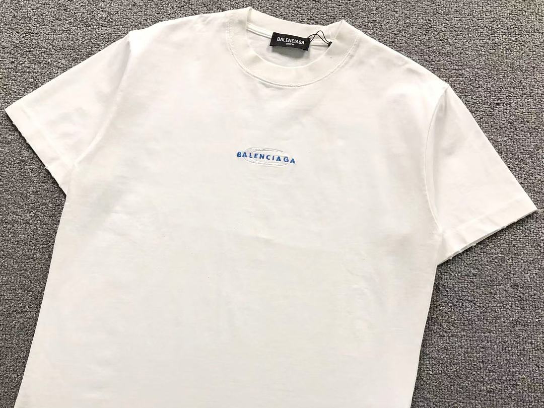 Balenciaga 125 B⭐L⭐⭐⭐IA⭐A T-SHIRT 5208240481 (Im 170Cm 60Kg I Wear Size S In The Phot) - Image 8