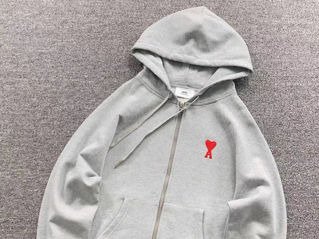 AMI 218 AMI HOODIE 412161521 (Im 170Cm 57Kg I Wear Size S In The Phot) - Image 10
