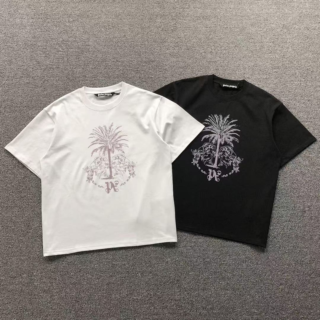 Palm Angels 78 PALM ANGELS T-SHIRT 41070121121 (Im 170Cm 60Kg I Wear Size S In The Phot)