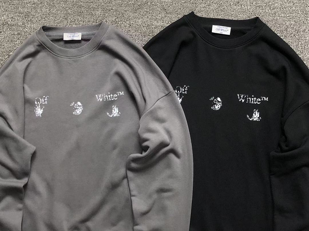 Off-White 136 OFF-WHITE (WHITE HOODIE) - Image 4