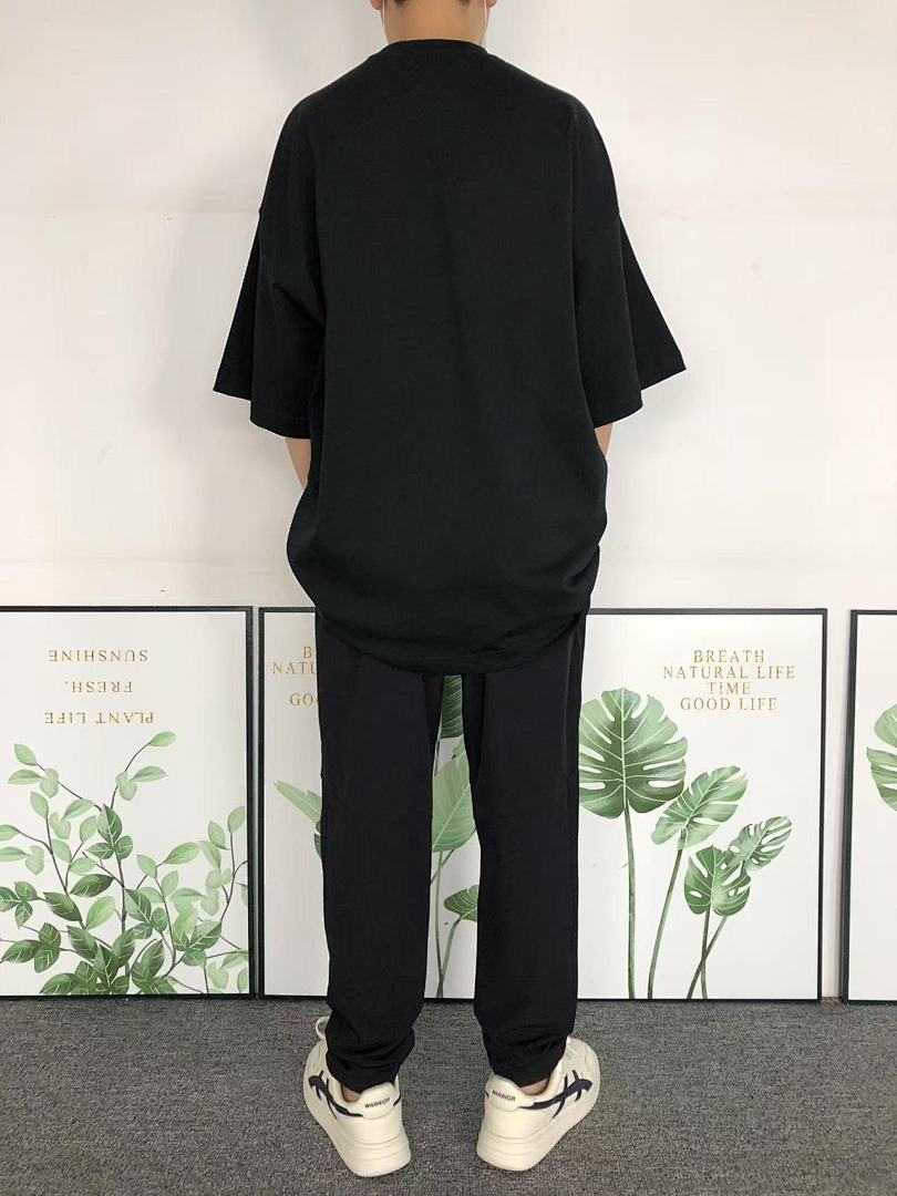 Balenciaga 115 B⭐L⭐⭐⭐IA⭐A T-SHIRT 504121621 (Im 170Cm 60Kg I Wear Size M In The Phot) - Image 4