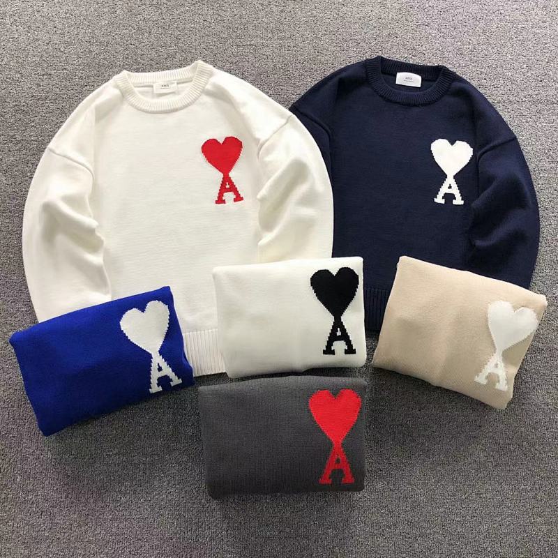 AMI 178 AMI SWEATER 4120202135 (Im 170Cm 60Kg I Wear Size S In The Phot)