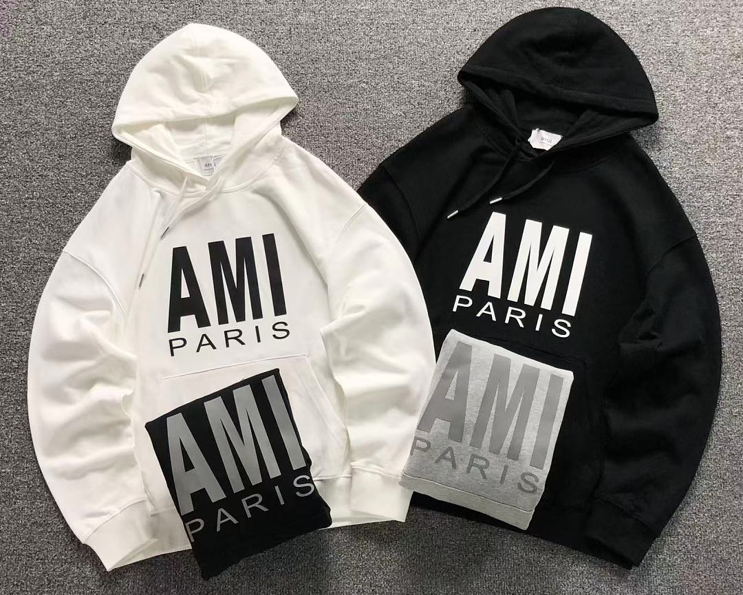 AMI 158 AMI HOODIE 3208163917 (Im 170Cm 60Kg I Wear Size S In The Phot) - Image 5