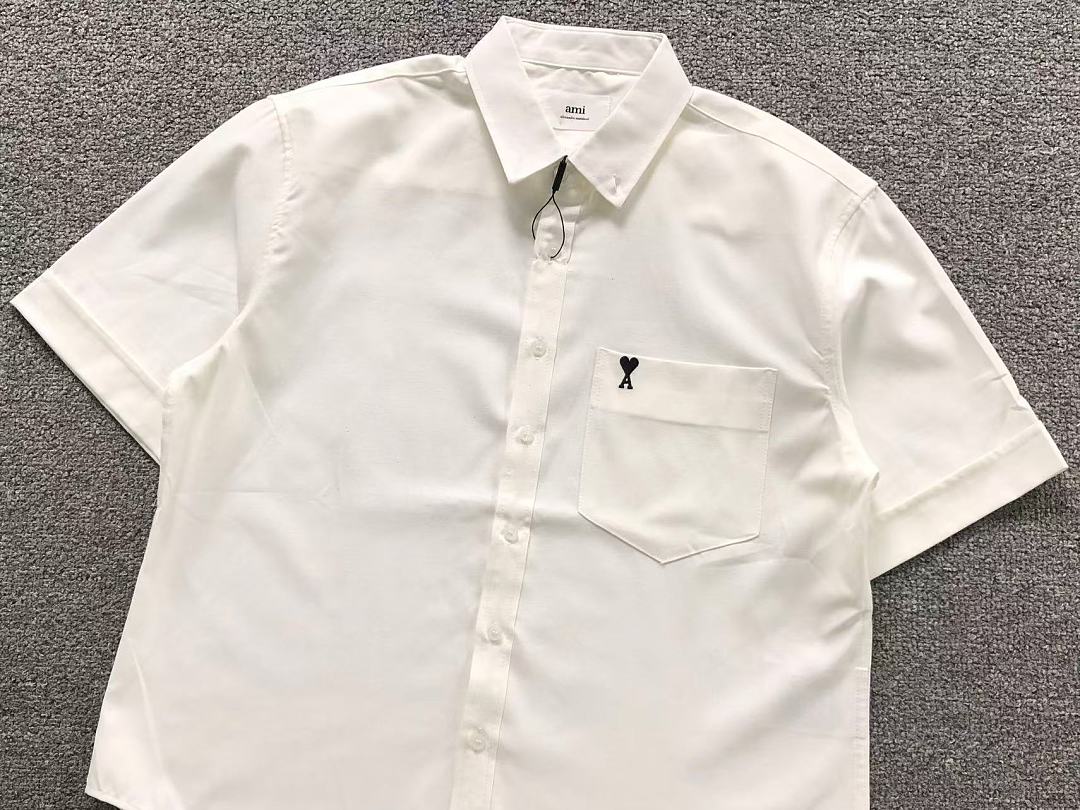 AMI 128 AMI SHIRT 3205180617 (Im 170Cm 60Kg I Wear Size S In The Phot) - Image 8
