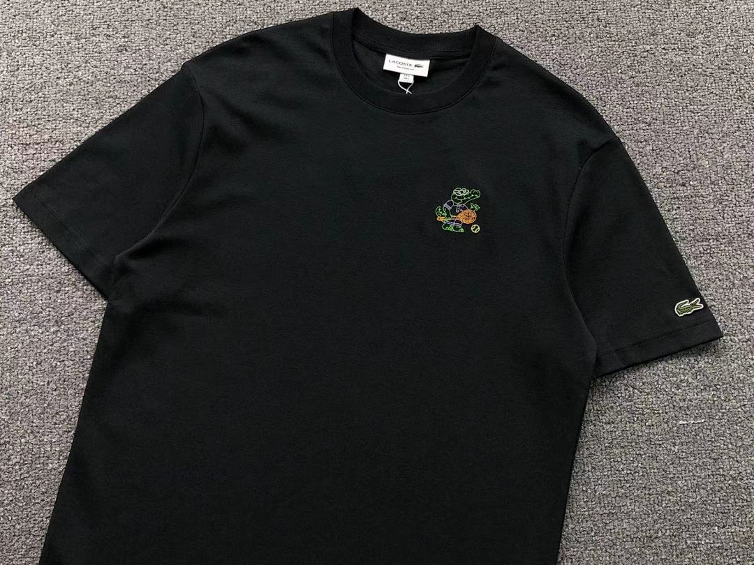 Unbranded 128 LACOSTE T-SHIRT 504260101 (Im 170Cm 60Kg I Wear Size L In The Phot) - Image 13