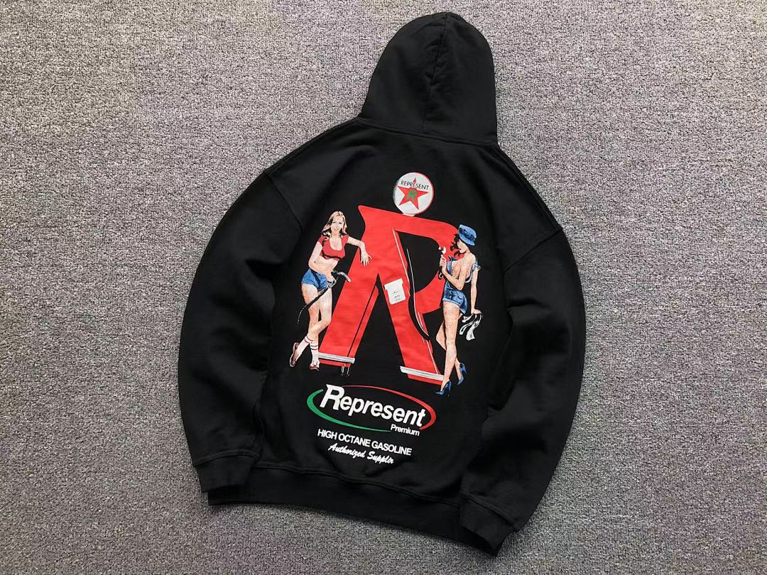 Represent 135 REPRESENT HOODIE 510030391 (Im 170Cm 60Kg I Wear Size S In The Phot) - Image 6
