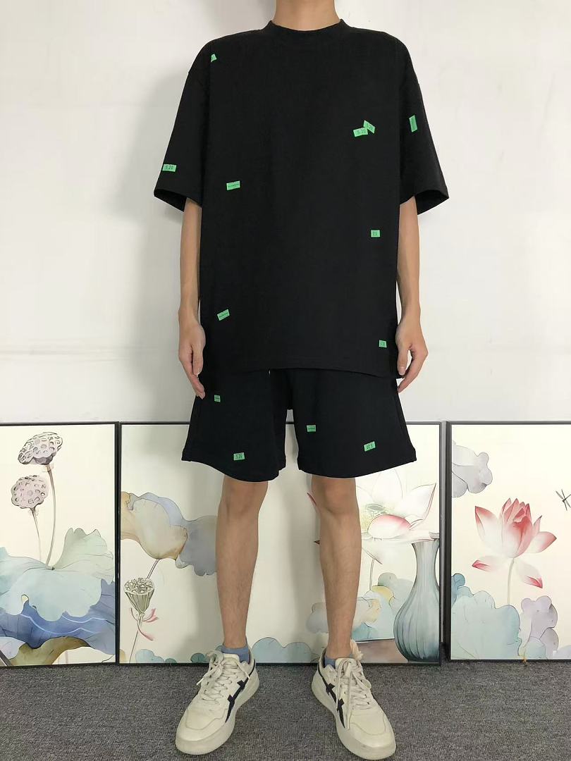 Balenciaga SHORTS158 B⭐L⭐⭐⭐IA⭐A T-SHIRT SHORTS 3206173321 (Im 170Cm 60Kg I Wear Size S In The Phot) - Image 4