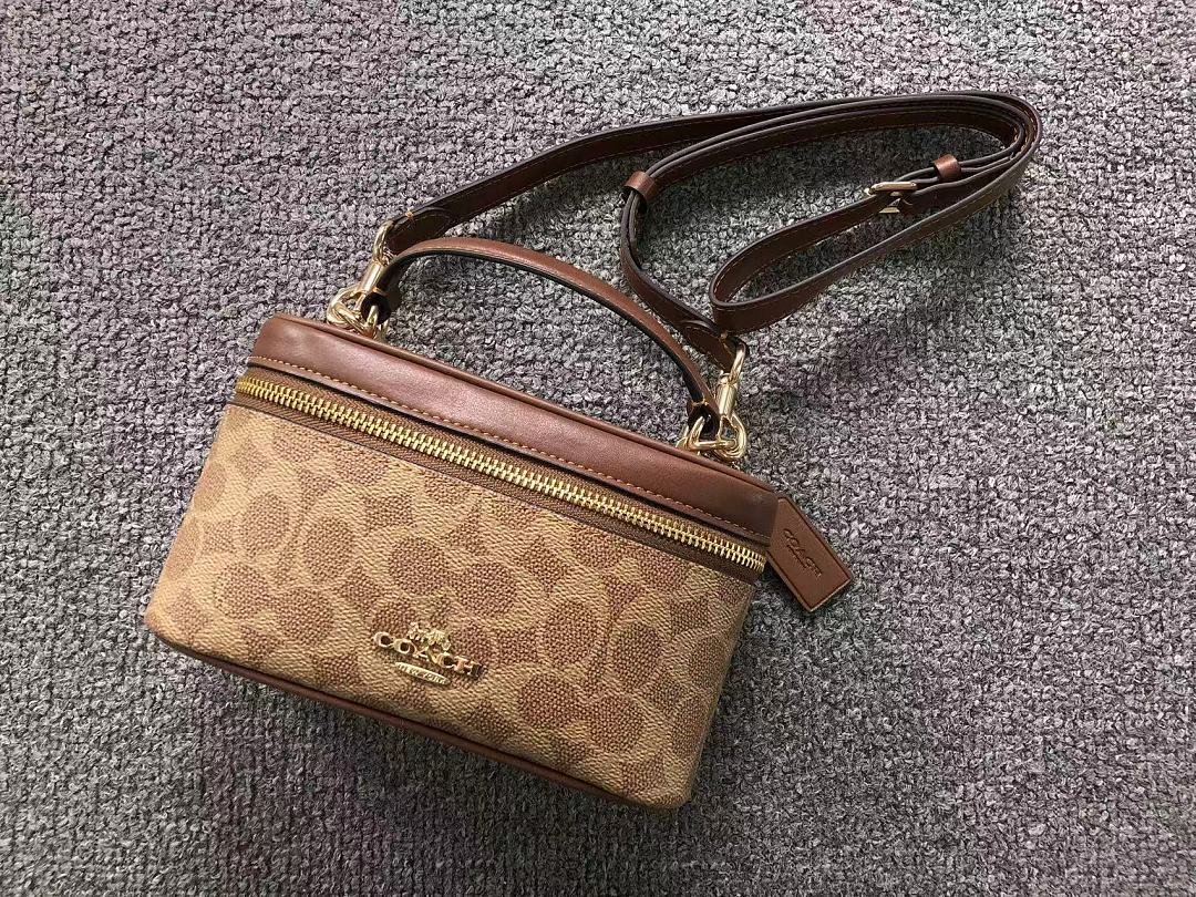 Coach 218 C⭐A⭐H BAG 4208220475 (Long 19CM* Wide 6CM* High 12CM) - Image 8