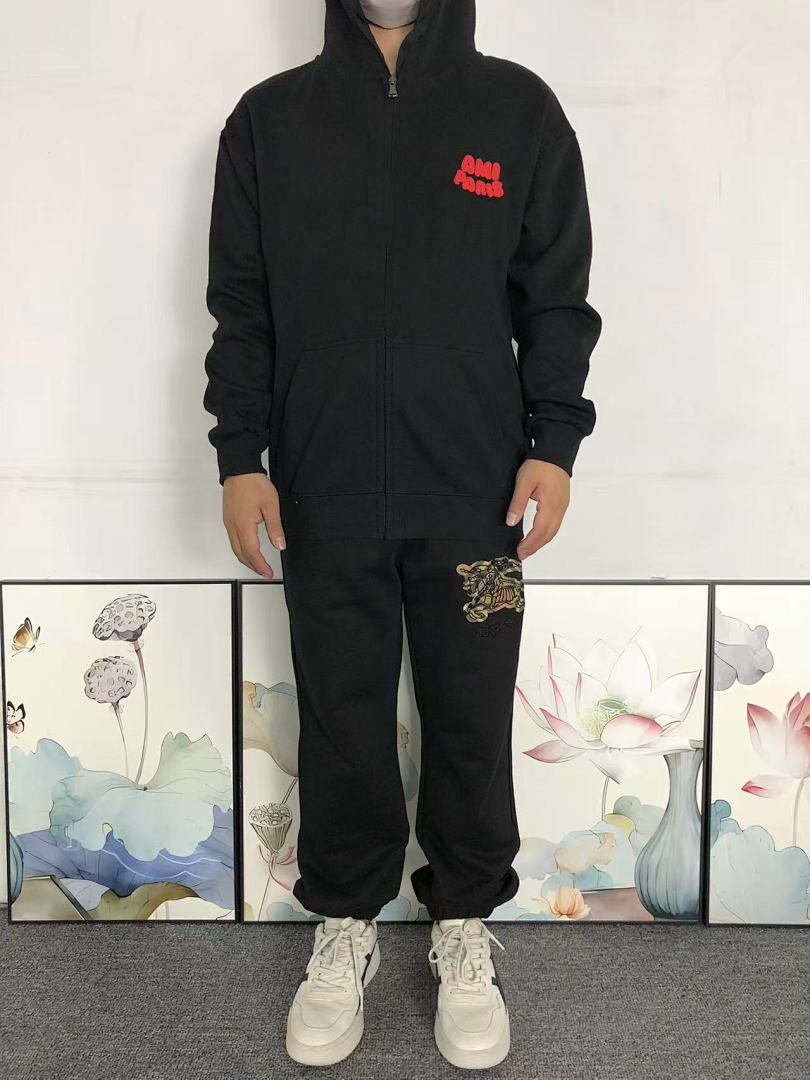 Unbranded 215 AMI HOODIE 2110213001 (Im 170Cm 60Kg I Wear Size L In The Phot) - Image 3
