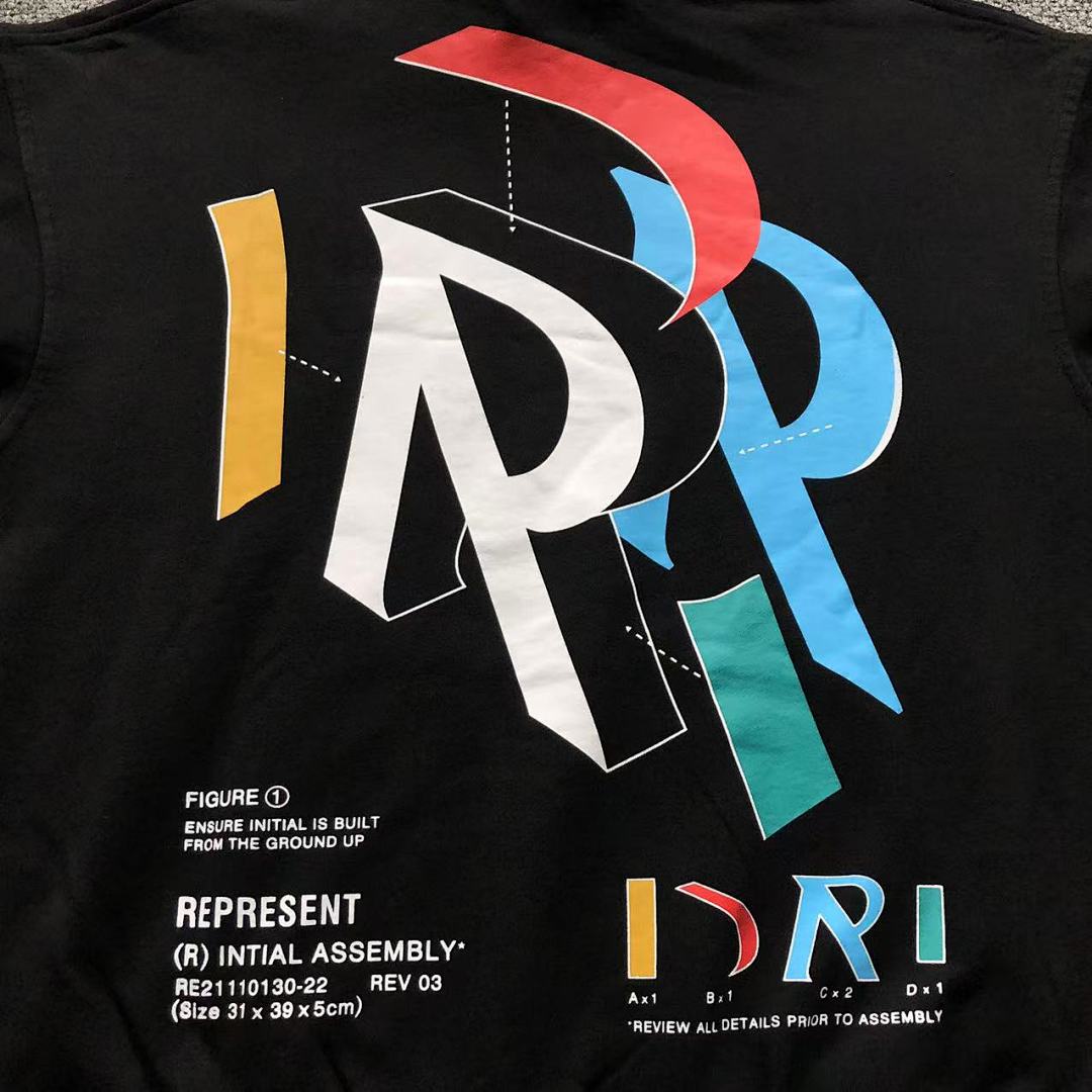 Represent 135 REPRESENT HOODIE 510031391 (Im 170Cm 60Kg I Wear Size S In The Phot) - Image 8