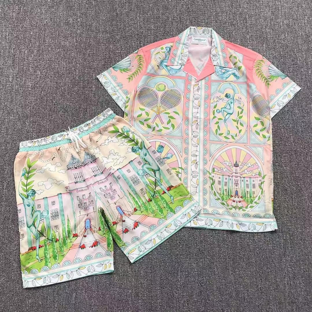 Casablanca SHORTS95 CASABLANCA SHIRT