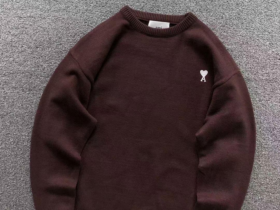 AMI 115 AMI SWEATER 510180688 (Im 170Cm 60Kg I Wear Size S In The Phot) - Image 15