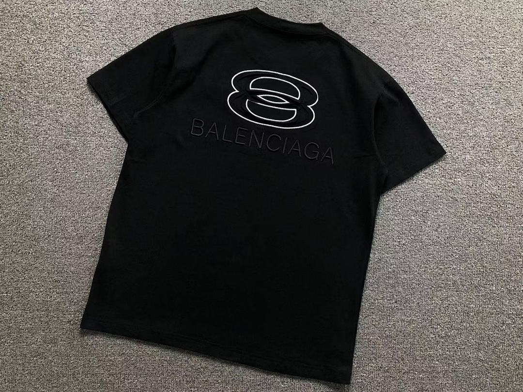 Balenciaga 135 B⭐L⭐⭐⭐IA⭐A T-SHIRT 3203272317 (Im 170Cm 60Kg I Wear Size M In The Phot) - Image 10