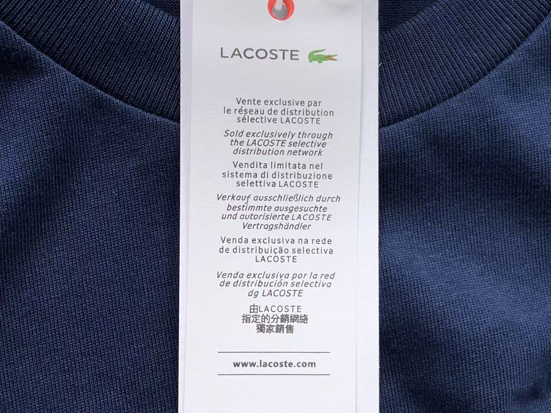 Lacoste 98 LACOSTE T-SHIRT 1112260908 (Im 170Cm 60Kg I Wear Size S In The Phot) - Image 21