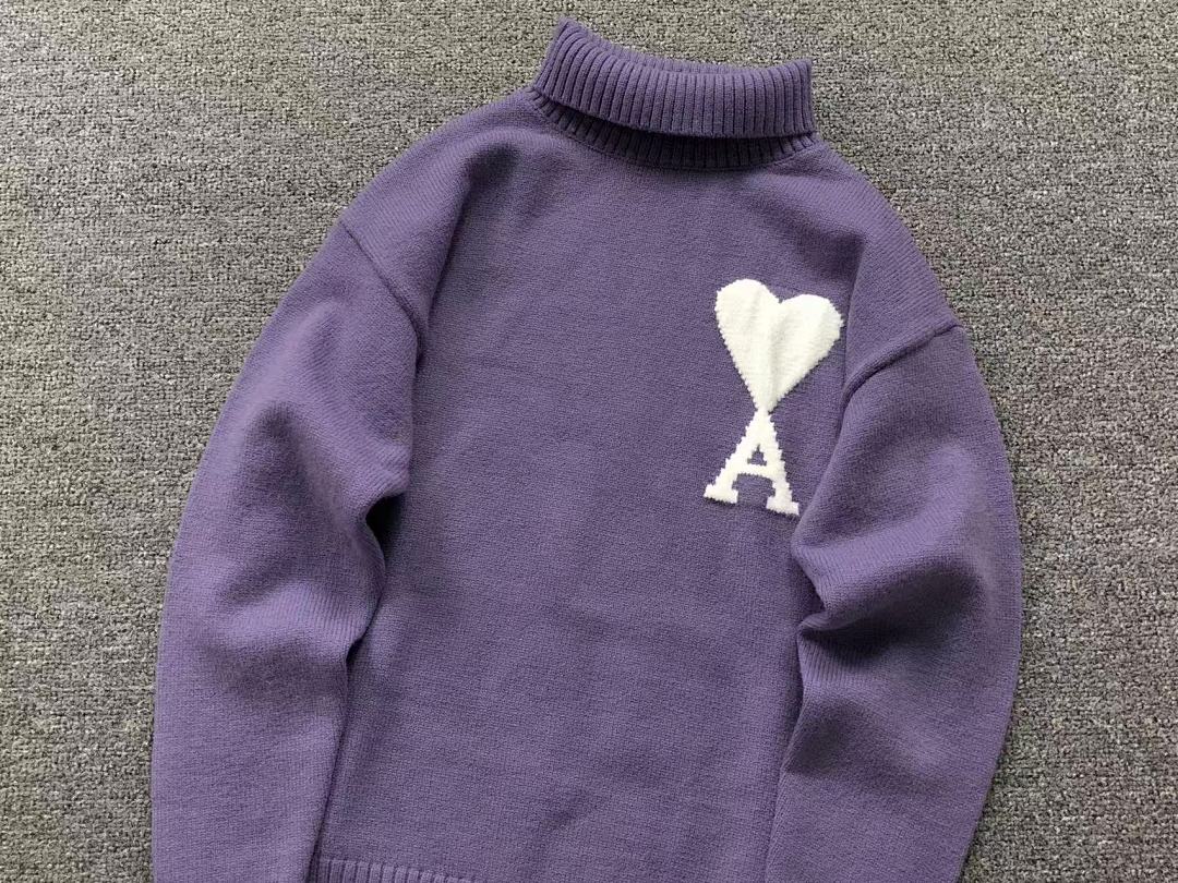 AMI 158 AMI SWEATER 21101102125 (Im 170Cm 60Kg I Wear Size M In The Phot) - Image 25