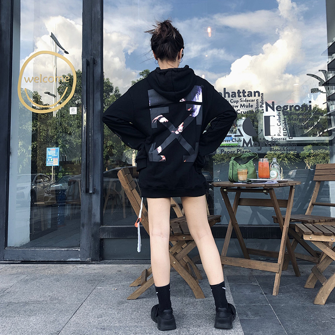 Off-White 126 OFF-WHITE (WHITE HOODIE) - Image 26