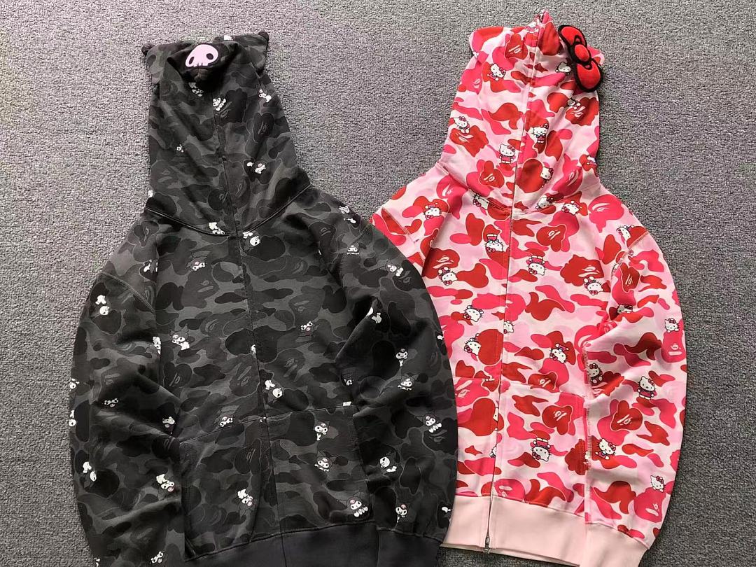 Bape 305 BAPE HOODIE 3205184311 (Im 170Cm 60Kg I Wear Size M In The Phot) - Image 6