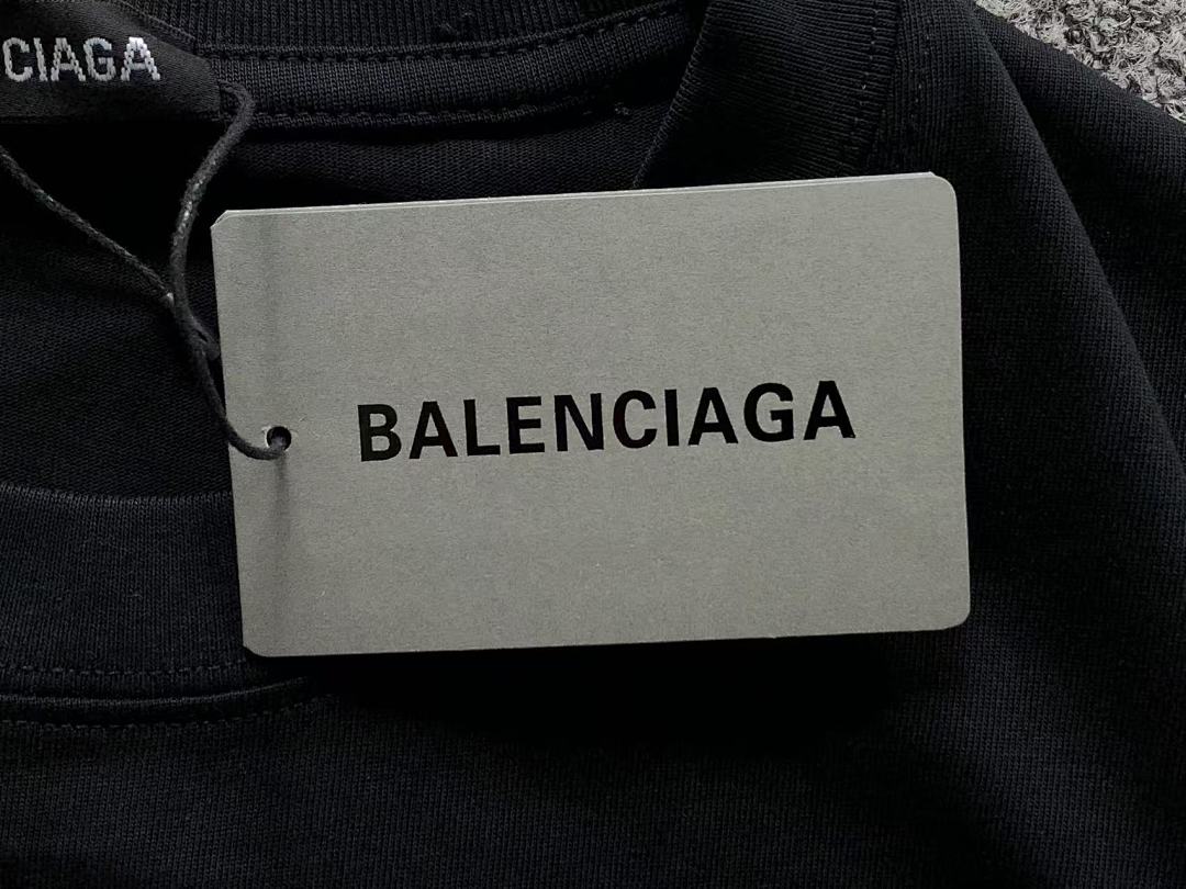 Balenciaga 135 B⭐L⭐⭐⭐IA⭐A T-SHIRT 3203272317 (Im 170Cm 60Kg I Wear Size M In The Phot) - Image 21