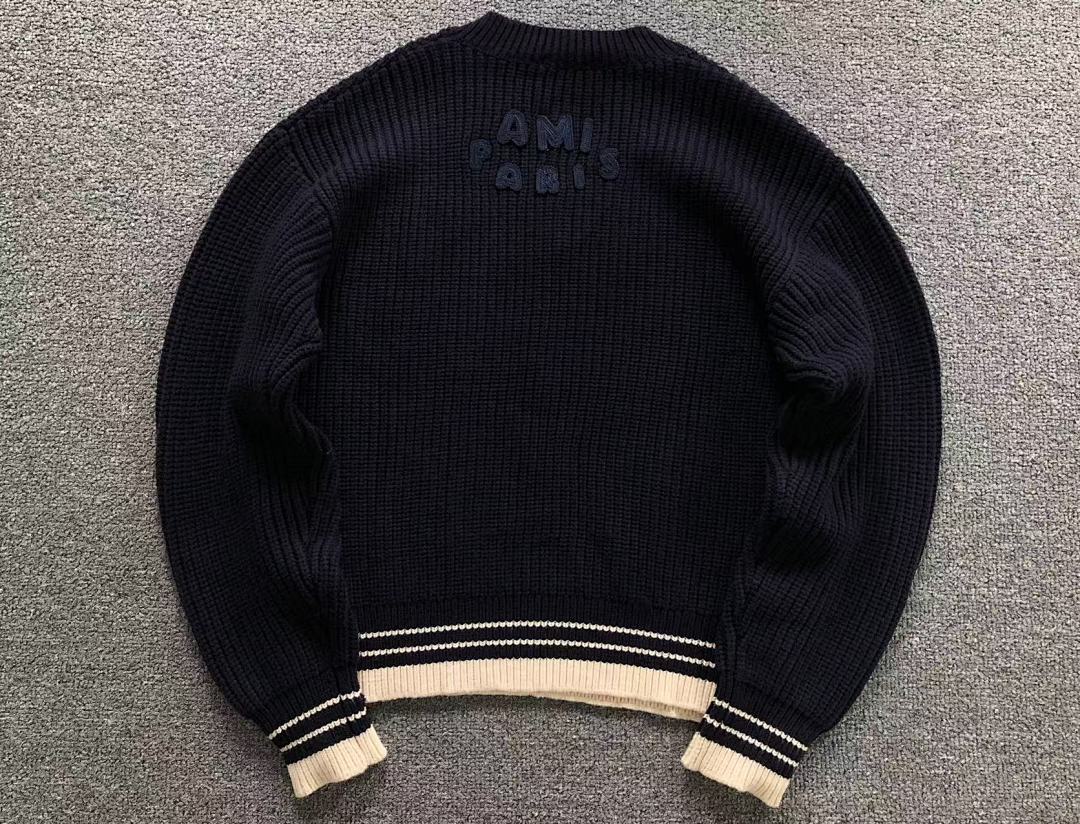AMI 118 AMI SWEATER 510181388 (Im 170Cm 60Kg I Wear Size S In The Phot) - Image 12