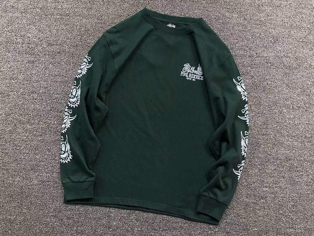 Stussy 108 STUSSY LONG SLEEVED 4111131102 (Im 170Cm 60Kg I Wear Size M In The Phot) - Image 13