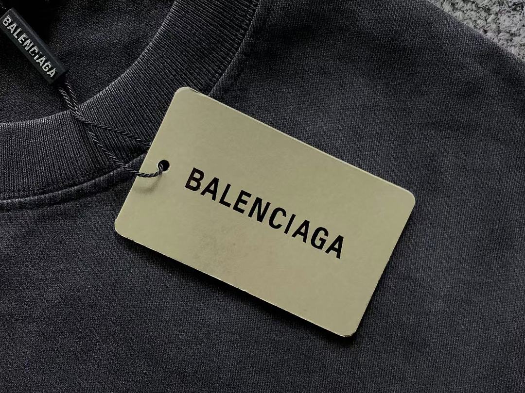 Balenciaga 125 B⭐L⭐⭐⭐IA⭐A T-SHIRT 5207270981 (Im 170Cm 60Kg I Wear Size S In The Phot) - Image 19
