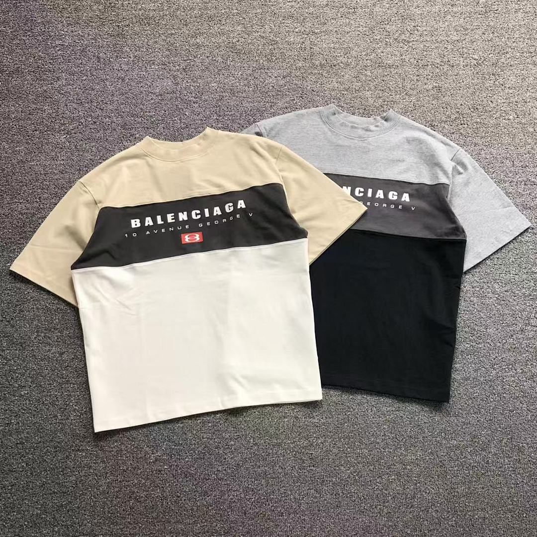 Balenciaga 128 B⭐L⭐⭐⭐IA⭐A T-SHIRT 42032305163 (Im 170Cm 60Kg I Wear Size XS In The Phot)