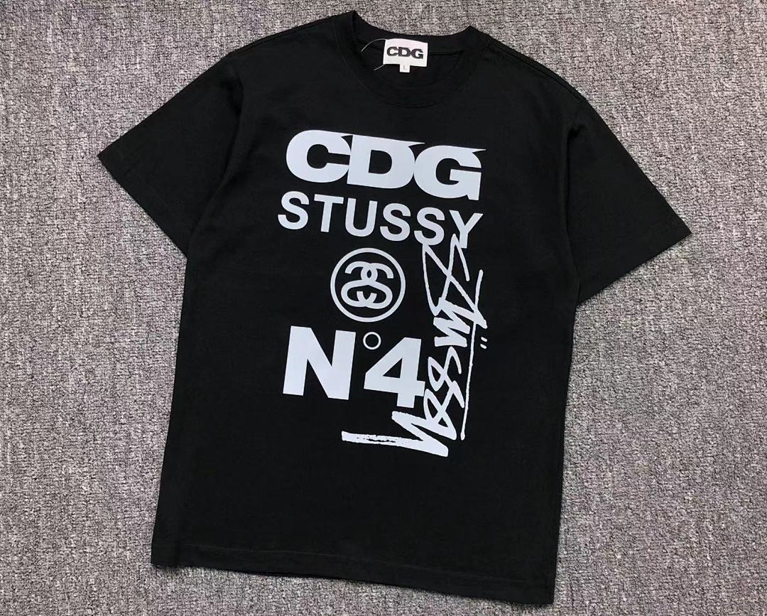 Comme des Garcons 108 CDG STUSSY T-SHIRT - Image 5