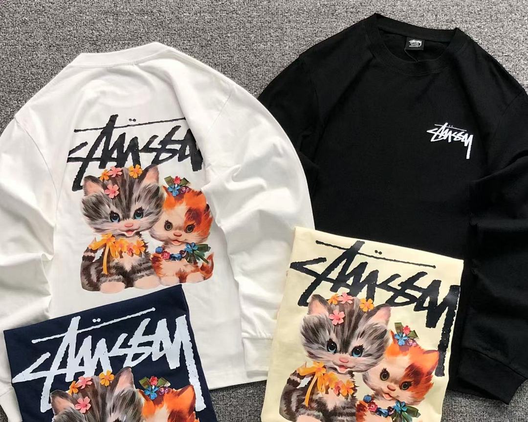 Stussy 158 STUSSY LONG SLEEVED 22041323001 (Im 170Cm 60Kg I Wear Size M In The Phot) - Image 6