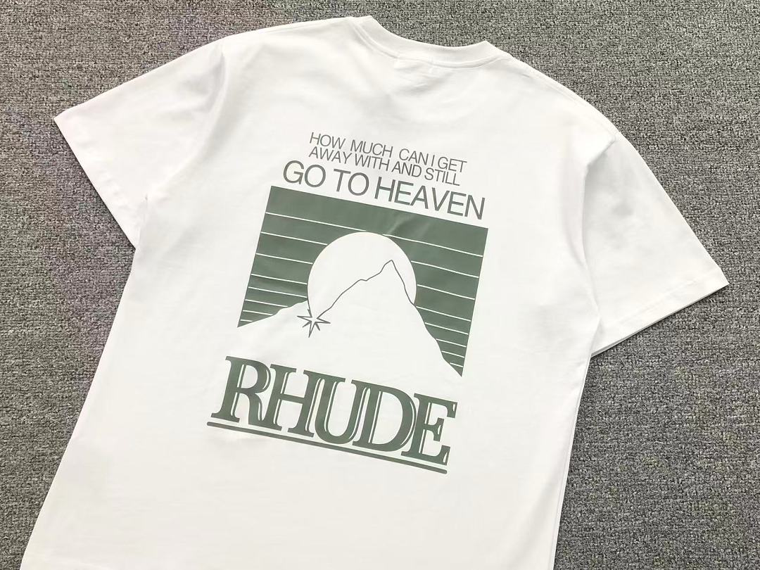 Rhude 105 RHUDE T-SHIRT 3208060717 (Im 170Cm 60Kg I Wear Size S In The Phot) - Image 9